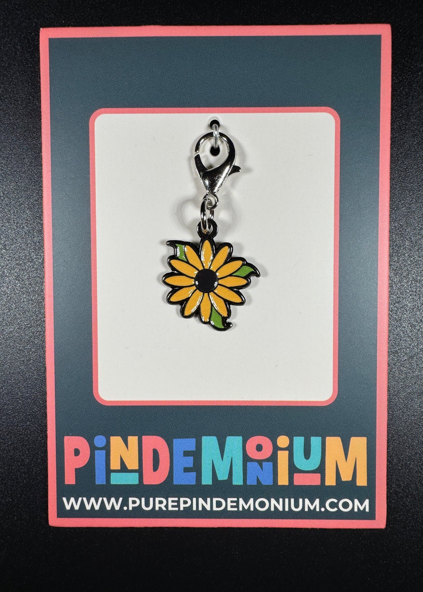 Black-Eyed Susan Charm