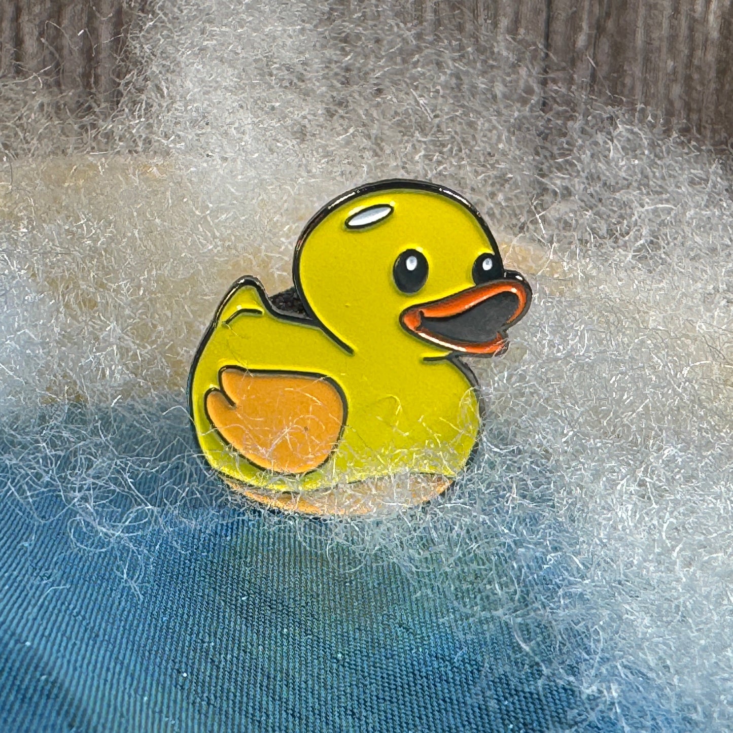 Yellow Rubber Ducky Pin
