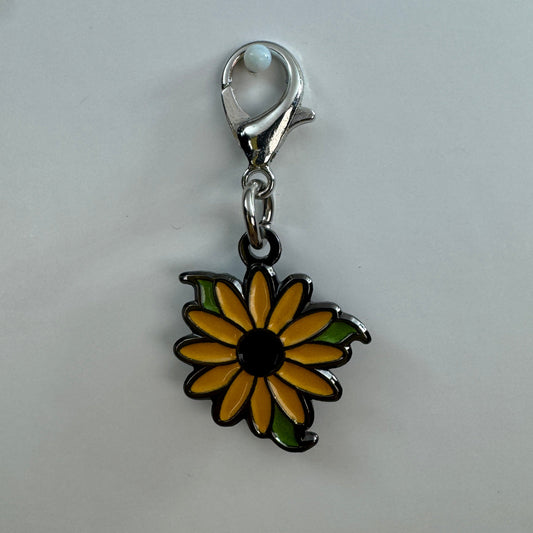 Black-Eyed Susan Charm